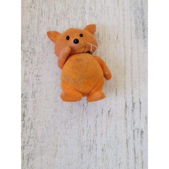 Mini AS IS bear Fox jointed animal toy figure - Picture 1 of 4
